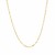 Adjustable Singapore Chain in 14k Yellow Gold (1.40 mm)