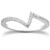Fancy Pave Diamond Wedding Ring Band in 14k White Gold