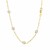 CZ By the Yard Long Links in 14k Yellow Gold