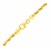 Solid Diamond Cut Rope Bracelet in 10k Yellow Gold  (3.50 mm)