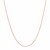Oval Cable Link Chain in 14k Rose Gold (0.97 mm)