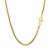 Solid Round Box Chain in 14k Yellow Gold (2.50 mm)