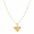 14K Yellow Gold Bee Necklace