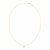 14K Yellow Gold Pisces Necklace