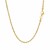 Solid Diamond Cut Rope Chain in 10k Yellow Gold (1.80 mm)