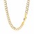 Pave Curb Chain in 14k Two Tone Gold (5.70 mm)