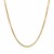 Solid Round Box Chain in 14k Yellow Gold (1.60 mm)