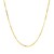 Adjustable Snake Chain in 14k Yellow Gold (0.80 mm)