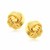 Interweaved Love Knot Stud Earrings in 14k Yellow Gold(12.7mm)