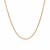 Solid Diamond Cut Rope Chain in 14k Rose Gold (1.60 mm)
