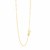 Adjustable Box Chain in 14k Yellow Gold (0.60 mm)