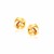 Classic Love Knot Stud Earrings in 14k Yellow Gold