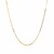 Box Chain in 18k Yellow Gold (0.78 mm)