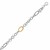 Multi-Style Rope Link Chain Bracelet in 18k Yellow Gold and Sterling Silver
