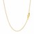 Round Cable Link Chain in 14k Yellow Gold (1.30 mm)