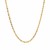 Hollow Diamond Cut Rope Chain in 10K Yellow Gold (2.00 mm)