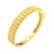 Graduated Ridge Ring in 14K Yellow Gold (1.80 mm)