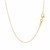 Polished Infinity Station Necklace in 14k Two-Tone Gold