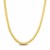 Classic Miami Cuban Solid Chain in 10k Yellow Gold (7.10 mm)