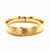 Classic Floral Cut Bangle in 14k Yellow Gold (13.50 mm)