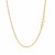 Solid Diamond Cut Rope Chain in 14k Yellow Gold (1.5mm)