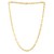 14k Yellow Gold Oval Domed Paperclip Chain Necklace (5.30 mm)