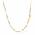 Double Extendable Cable Chain in 14k Yellow Gold (1.80 mm)
