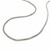 Classic Rhodium Plated Popcorn Chain in 925 Sterling Silver (2.5mm)