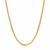 Classic Solid Miami Cuban Chain in 14k Yellow Gold (2.60 mm)
