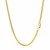 Classic Solid Miami Cuban Chain in 14k Yellow Gold (2.60 mm)