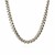 Sterling Silver Rhodium Plated Round Franco Chain (4.0 mm)