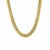 Classic Miami Cuban Solid Chain in 10k Yellow Gold (4.9mm)