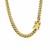 Classic Miami Cuban Solid Chain in 10k Yellow Gold (4.9mm)