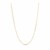 Sterling Silver Gold Plated Paperclip Chain (1.80 mm)