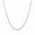 Sterling Silver Rhodium Plated Box Chain (1.10 mm)