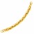 14k Yellow Gold Large Flat Link Bracelet
