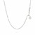 Adjustable Box Chain in 14k White Gold (.70mm)