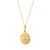 North Star Talisman Necklace in 14K Yellow Gold