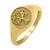 Tree of Life Signet Ring in 14K Yellow Gold (2.40 mm)