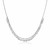 Sterling Silver 16 inch Necklace with Textured Beads