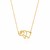 14k Yellow Gold Cable Chain with Elephant Pendant