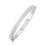 Double Row Glitter Bangle in 14k White Gold
