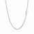 Sterling Silver Rhodium Plated Box Chain (1.30 mm)