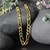 Solid Figaro Chain in 10K Yellow Gold (5.30 mm)