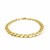 Solid Curb Bracelet in 14k Yellow Gold  (8.20 mm)