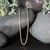 Solid Diamond Cut Rope Chain in 14k Yellow Gold (2.50 mm)