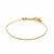 Adjustable Bracelet with Chain Tassels in 14k Yellow Gold
