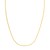 Double Extendable Cable Chain in 14k Yellow Gold (1.40 mm)