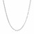 Adjustable Paperclip Chain in 14k White Gold (1.50 mm)