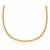 Oval Cable Link Necklace in 14k Yellow Gold